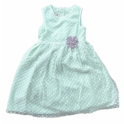 Marmellata Little Girls Polka Dot Dress Size 6X Mint/White MSRP:$60.00 - Image 1 of 2