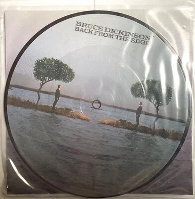 BRUCE DICKENSON PICTUE DISC 7” ‘BACK FROM THE EDGE’ - Image 1 of 3