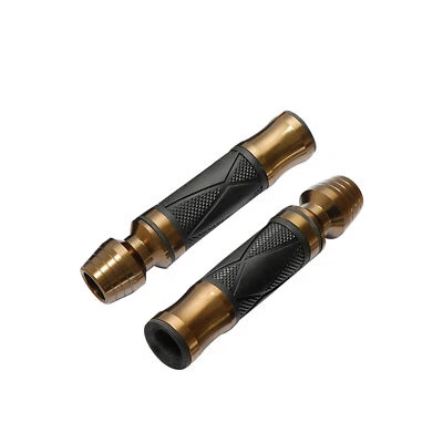Empuñaduras de manillar de motocicleta 7/8" aptas para Kawasaki Ninja ZX6R ZX-6R Yamaha Foto 1 de 2