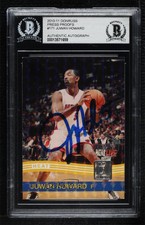 2010 Donruss Press Proof /100 Juwan Howard #171 BAS Certified BGS Encased Auto