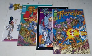 Trencher #1 2 3 4 1-4 complete set 1st print Image 1993 Keith Giffin - Picture 1 of 6