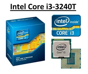 Intel Core i3-3240T SR0RK Dual Core Processor 2.9 GHz, Socket LGA1155, 35W CPU - Picture 1 of 6