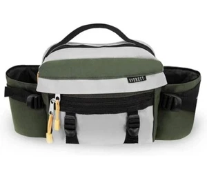 EVEREST  DUAL WATER BOTTLE HOLDER BH-16 GREY/GREEN byc6 - Picture 1 of 8