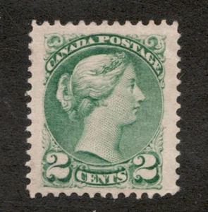 1872 Canada Sc# 36 - 2¢ "Small" Queen Victoria. MH  - Picture 1 of 1