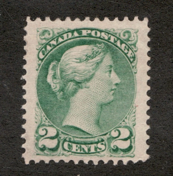 1872 Canada Sc# 36 - 2¢ "Small" Queen Victoria. MH  - Image 1 of 1
