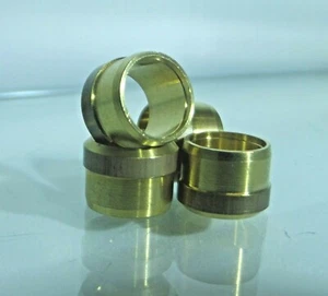 Messingoliven für Kompressionsbeschläge in 10er Packungen, Schritt Typ Messingoliven  - Bild 1 von 1