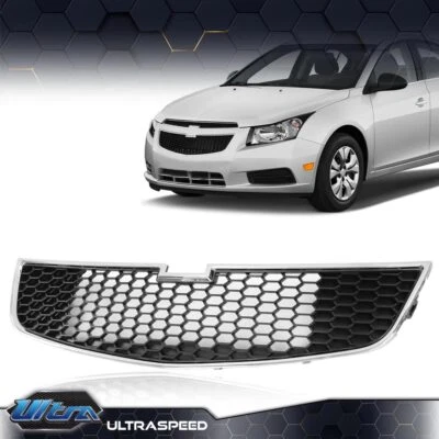 Fit For 2011-2014 Chevrolet Cruze Front Bumper Bottom Grille Middle/Lower New Foto 1 de 4