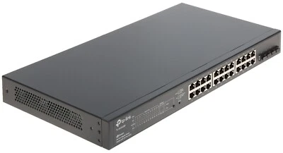 TP-LINK TL-SG2428P, 24 puertos PoE JetStream Omada, SFP, conmutador de red administrado Foto 1 de 3