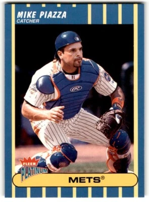 2003 Fleer Platinum Mike Piazza #30 New York Mets - Image 1 of 2