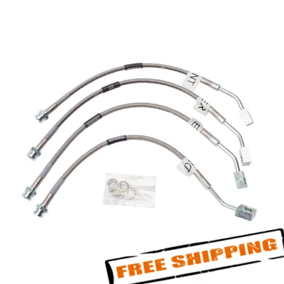 Kit de mangueira de linha de freio Russell 692190 para 1997-2004 Chevrolet Corvette C5 e Z06 - Imagem 1 de 3