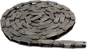 Cadena de rodillos transportadores C2040 rollo de 10 pies con eslabón de conexión C2040-1R-10 pies - Imagen 1 de 3