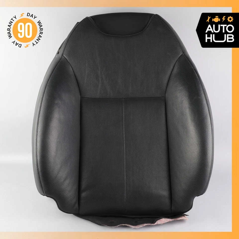 07-14 Mercedes W216 CL550 Front Right Side Top Upper Seat Cushion Black OEM - Image 1 of 4