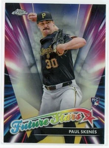 2024 Topps Chrome Future Stars FSU-17 Paul Skenes RC Pittsburgh Pirates - Bild 1 von 2
