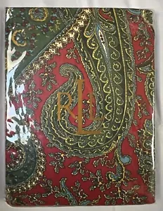NEU IN VERPACKUNG RALPH LAUREN BRIDGETTE PAISLEY/DRUCK 70 ZOLL RUNDE TISCHDECKE - Bild 1 von 2