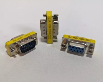 15pin SVGA/VGA Gender Changer Adapter COUPLER Female to F-15 pin HD15 (3 Pack) - Image 1 of 2