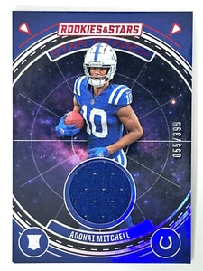 Panini Rookies & Stars 2024 - Star Search Adonai Mitchell #YO-AML (MEM, RC) /399 - Imagen 1 de 2