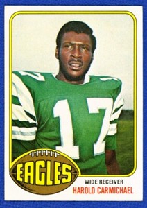 1976 TOPPS HAROLD CARMICHAEL #425 PHILADELPHIA EAGLES 