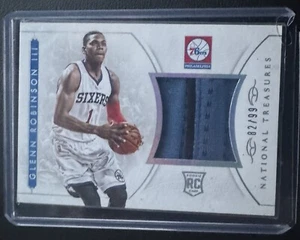2014-15 Panini National Treasures NBA Rookie Materials /99 Glenn Robinson III RC - Picture 1 of 2