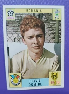 PANINI WORLD CUP MEXICO 70 ANNO 1970 football CARD DOMIDE ROMANIA - Picture 1 of 2