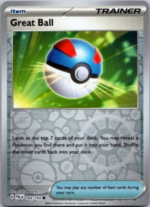 Pokemon Paldea Evolved Great Ball Reverse Holo 183/193 - Picture 1 of 1