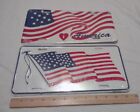 NEW American Flag I Love America SEALED Car Truck License Tag Plate Made in USA