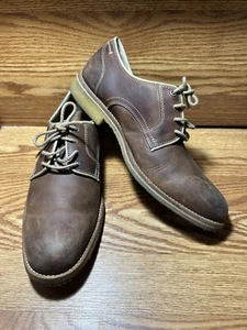 J&M 1850 Howell Hombres Marrón Piel de Oveja Oxford Envejecido Johnston & Murphy Talla 8.5 - Imagen 1 de 9