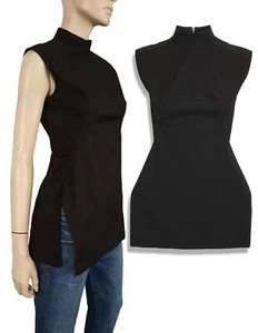 RICK OWENS FW '15 Calpurnia Structured Cotton Canvas Tunic Top 40 US 4 BRAND NEW - Picture 1 of 6
