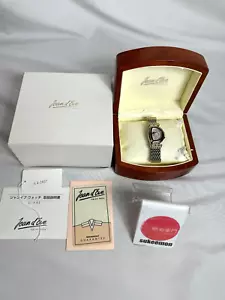 Jean D'Eve Sectana 032455 ES.BI Gold Silber Damenuhr 22mm mit Gehäuse & Karte - Bild 1 von 18