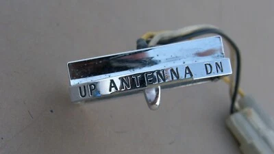 Interruptor de antena de alimentación Pontiac GTO Lemans Bonneville Catalina Gran Prix 1968-72 Foto 1 de 4