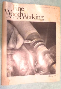 FINE WOOD WORKING MAGAZINE NOV./DEC. 1979 ISSUE # 19 THE TAUNTON PRESS - Picture 1 of 8
