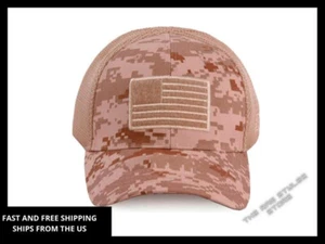 Highland Tactical American Flag StretchFit Cap One Size - Bild 1 von 1