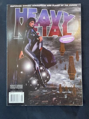 Vintage Heavy Metal Magazine Summer 2010 Sinkha Cover Art Forbidden Special - Image 1 of 4