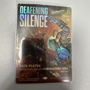 MTG English Deafening Silence (Showcase) NM Foil Special Guests - Picture 1 of 2