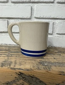 Roseville Vintage Crock Friendship Pottery Coffee Mug Ohio USA - Picture 1 of 7