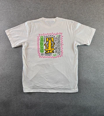 Keith Haring x Uniqlo Shirt Mens Small White Paradise Garage Party UT Art Tee - Image 1 of 4