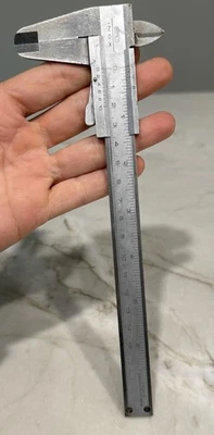 Vintage SOMET INOX Inch & Metric Vernier Caliper CZECHOSLOVAKIA - Image 1 of 4