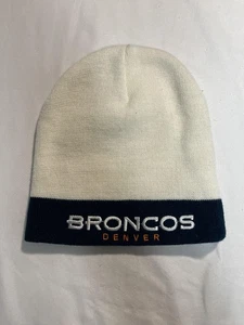 Denver Broncos Hat Cap Beanie Knit Snap Back Mens NFL Football Winter Broncos Ge - Picture 1 of 2