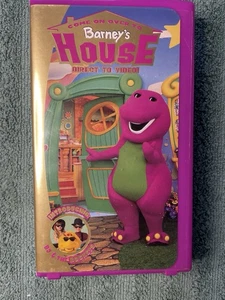 Barney & Friends Come On Over To Barney’s House VHS Video Tape Kids Sing-Along - Imagen 1 de 11