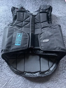 Sicherheitsweste, XL Kids, schwarz, Level3,( Loesdau),Gebraucht - Bild 1 von 5