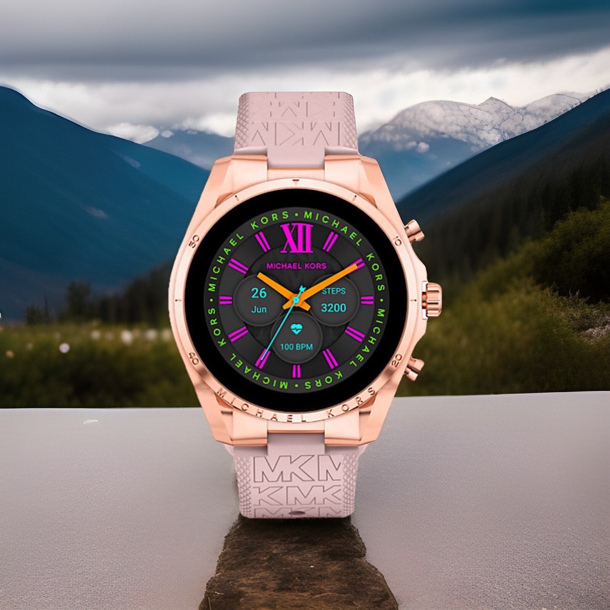 Michael Kors Silicone Band Wristwatches for Women for sale Michael Kors Silicone Band Wristwatches for Women for sale