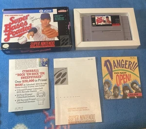 Super Bases Loaded SNES Tested Authentic Very Good Condition **No Manual ** - Picture 1 of 8