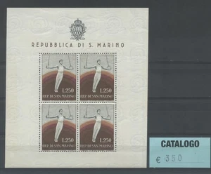 SAN MARINO 1955 B.F. GINNASTA * - Imagen 1 de 1