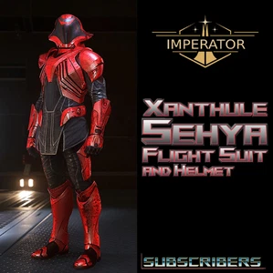 Star Citizen - XANTHULE SEHYA FLIGHT SUIT AND HELMET - Picture 1 of 1