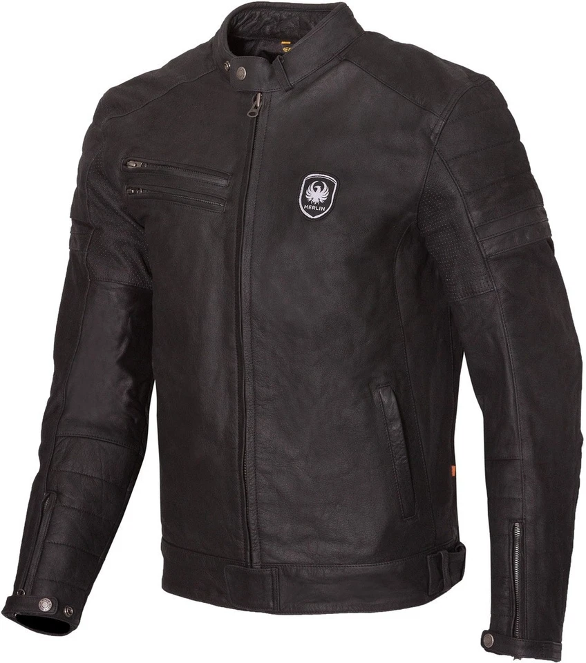 Merlin Alton II D3O Motorrad Lederjacke - Bild 1 von 4