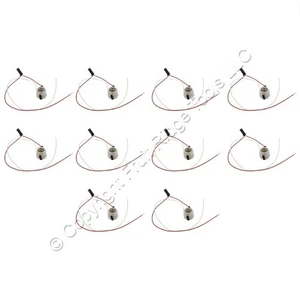 10 Leviton Porcelain Snap-In Lamp Holders Socket 125 Degree C Thermostat 31282-1 - Picture 1 of 4