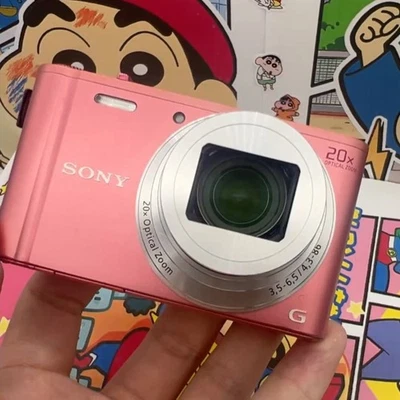Sony Cyber shot DSC-WX350 Digital Camera 18.2MP 20x Optical Zoom Built-in Wi-Fi - Image 1 of 4