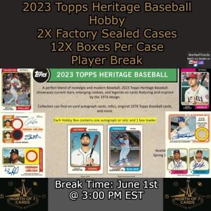 José Berríos 2023 TOPPS Heritage Baseball Hobby - 2 Case Player BREAK #4