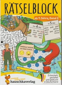 Rätselblock ab 9 Jahre - Band 2 Agnes Spiecker- Hauschka Verlag - Bild 1 von 3