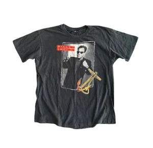 Vintage 1990 Billy Joel Storm Front Tour T-Shirt Size Medium - Picture 1 of 5