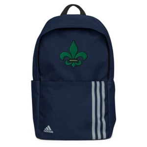 Mochila Adidas verde flor de lis - Imagen 1 de 4